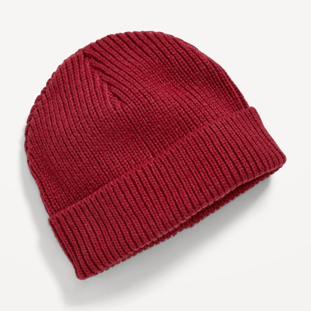 Unisex Solid Knit Beanie Size 8 and 10